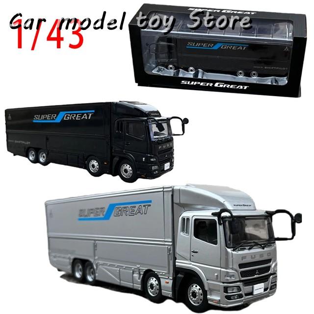 並行輸入品 ダイキャスト1/43スケール三菱ふそうカーモデル三菱