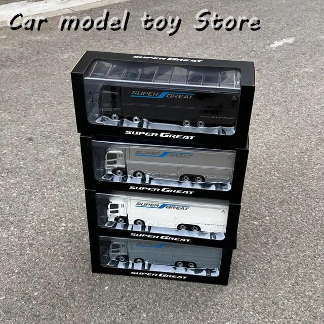並行輸入品 ダイキャスト1/43スケール三菱ふそうカーモデル三菱
