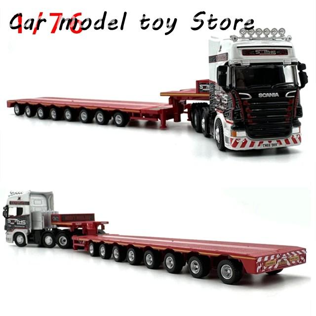 並行輸入品 ダイキャストモデルカー1:76スケールスカニア多軸