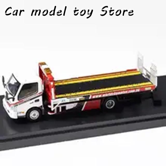 並行輸入品 ユニークなモデル1:64モデルカーHKS日野300レッカー車遊び