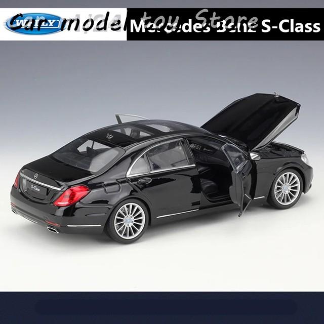 並行輸入品】ウェリー1:24メルセデスベンツSクラスS500カーモデルダイ
