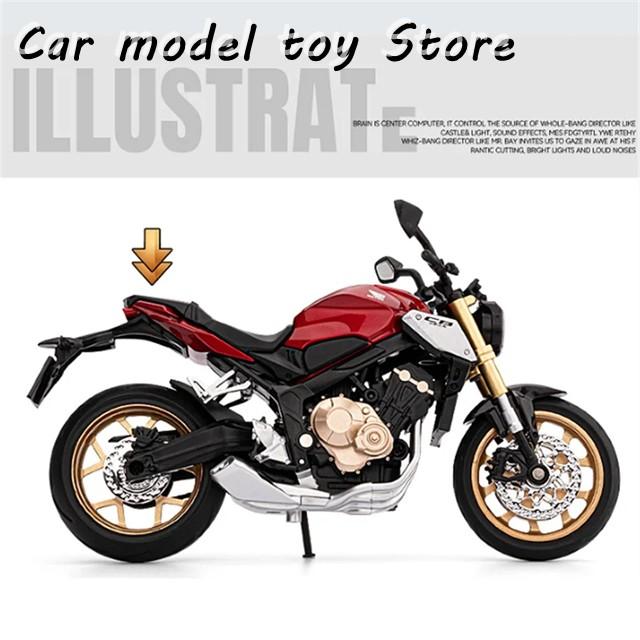 並行輸入品 1:12ドリームウイングCB650Rスポーツバイク模型ダイ