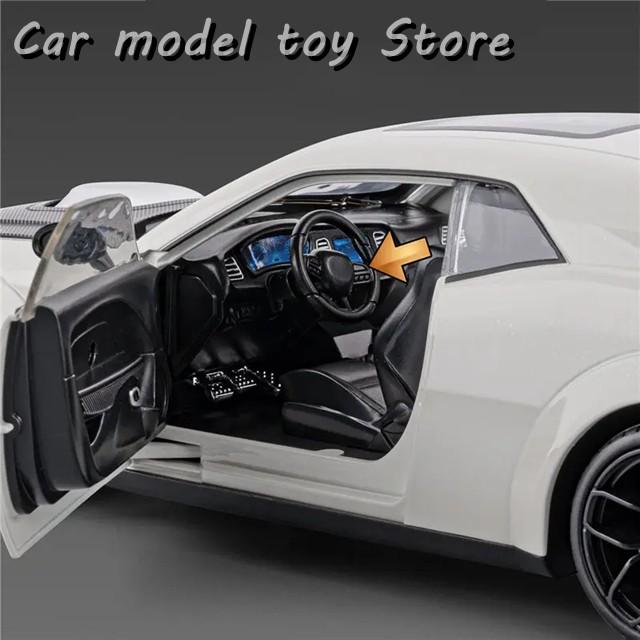 並行輸入品】1:18ダッジチャレンジャーSRTヘルキャットトラック