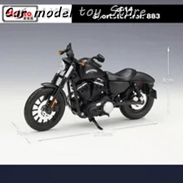 並行輸入品】の1:12ハーレーダビッドソンスポーツスターアイアン883の
