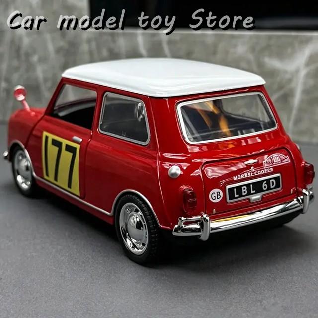 並行輸入品】1:32モリスミニクーパーSクラシックスポーツカーモデル