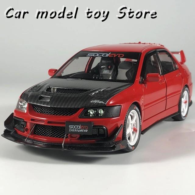 並行輸入品 1:24 ミツビシ ランサーエボリューション EVO9 バージョン