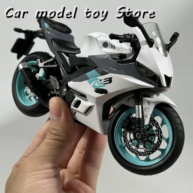 並行輸入品 1:12ヤマハYZF R3スポーツバイクダイキャストモデル
