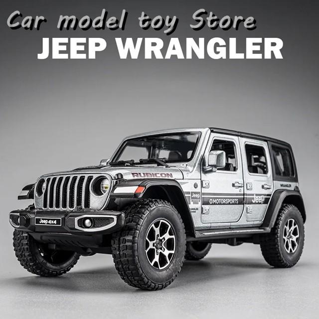 並行輸入品】1:22ジープラングラーオフロードSUVモデルカーダイ
