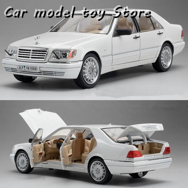 並行輸入品 1:24 W140 S320 SEL クラシック旧車模型ダイキャストレトロ