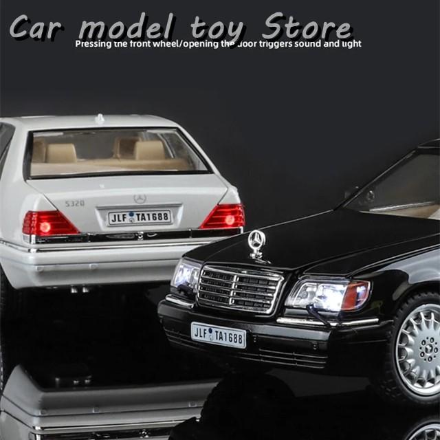 並行輸入品 1:24 W140 S320 SEL クラシック旧車模型ダイキャストレトロ