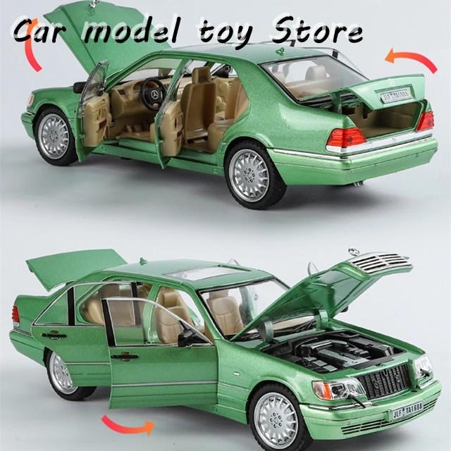 並行輸入品 1:24 W140 S320 SEL クラシック旧車模型ダイキャストレトロ