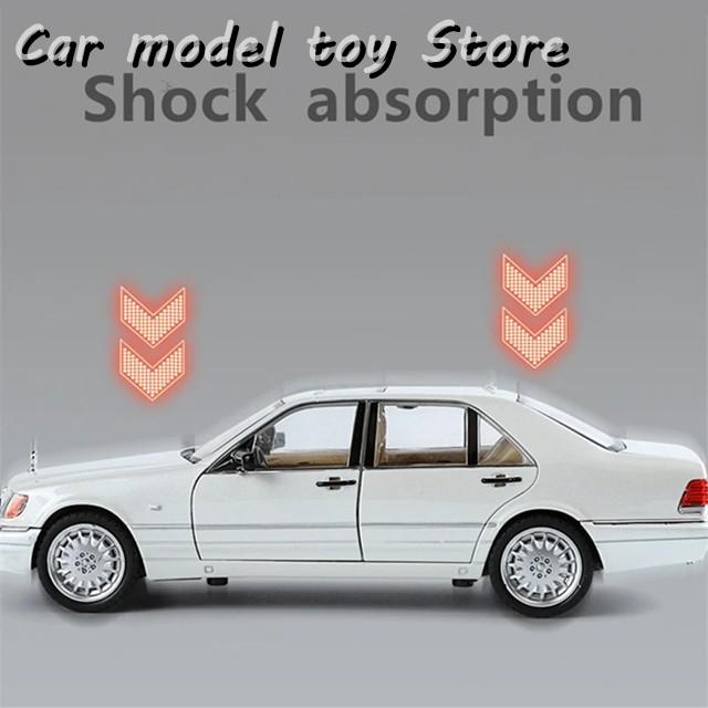 並行輸入品 1:24 W140 S320 SEL クラシック旧車模型ダイキャストレトロ