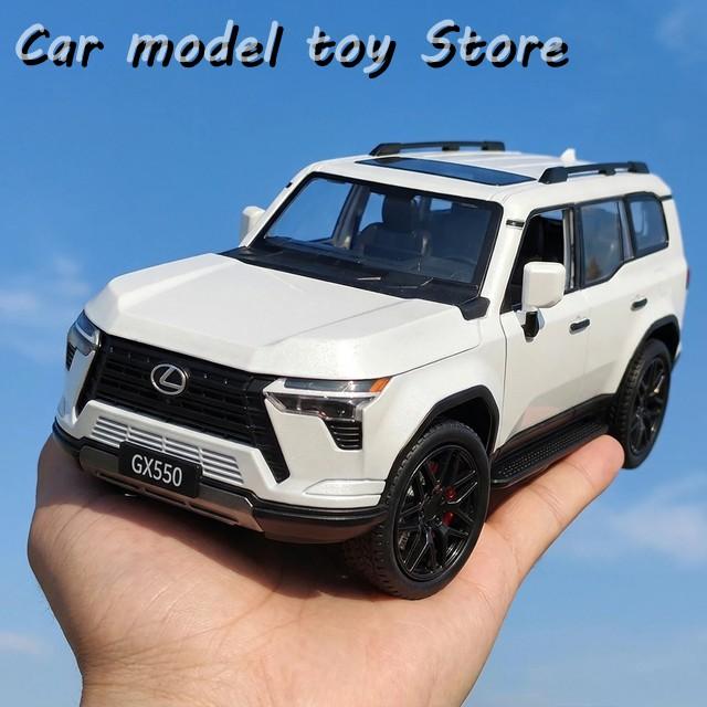 並行輸入品】1:24レクサスGX550オフロードSUVダイキャストモデルカーの