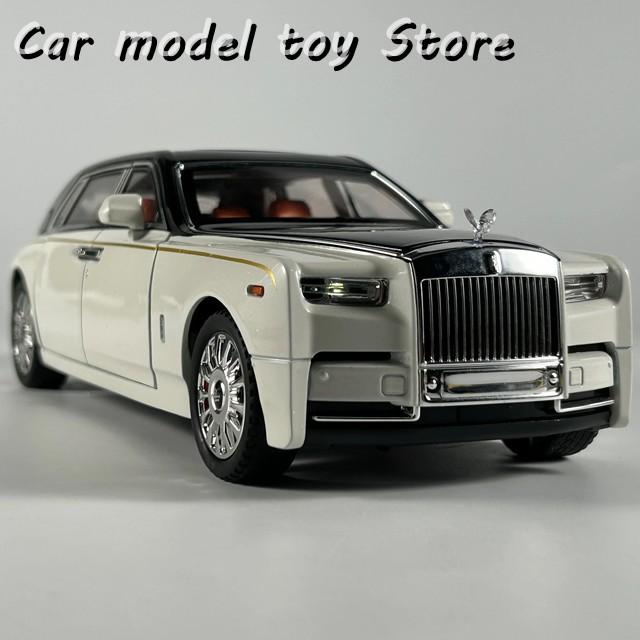 並行輸入品】1:18ロールスロイスファントムリムジンモデルカーメタル