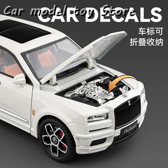 並行輸入品 1:20ロールスロイスカリナンブラックバッジダイキャスト