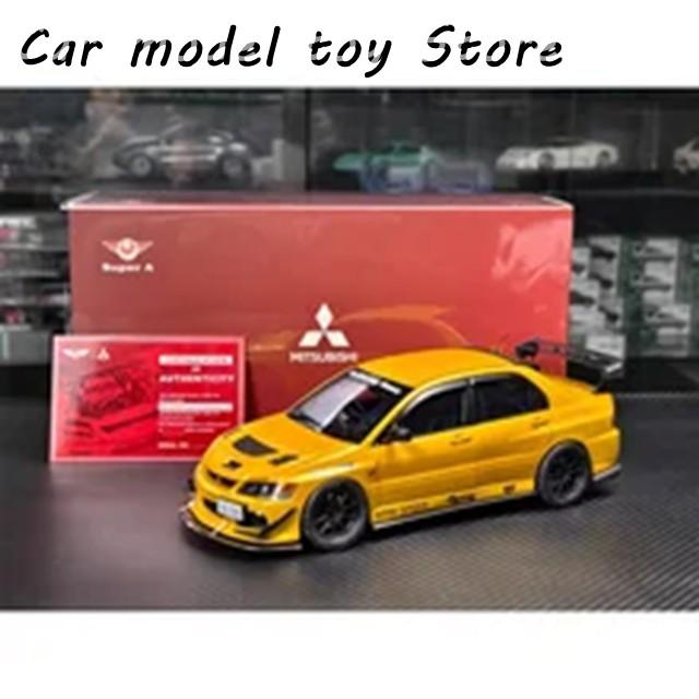 並行輸入品 スーパーA 1:18三菱エボ第9世代氏FQ ミニチュアダイキャストカーモデルカスタム子供ののギフト装飾品の画像