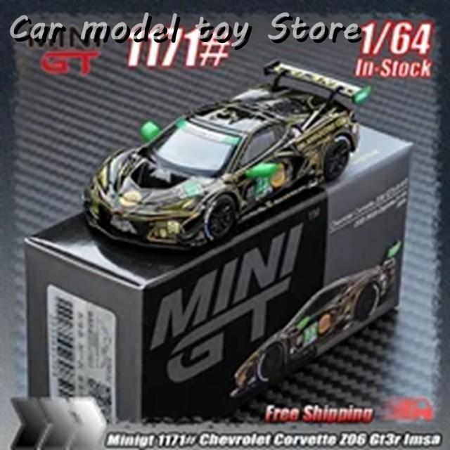 並行輸入品 MINIGT 1171# 1:64 CHEVROLET CORVETTE Z06 GT3R IMSA DIE