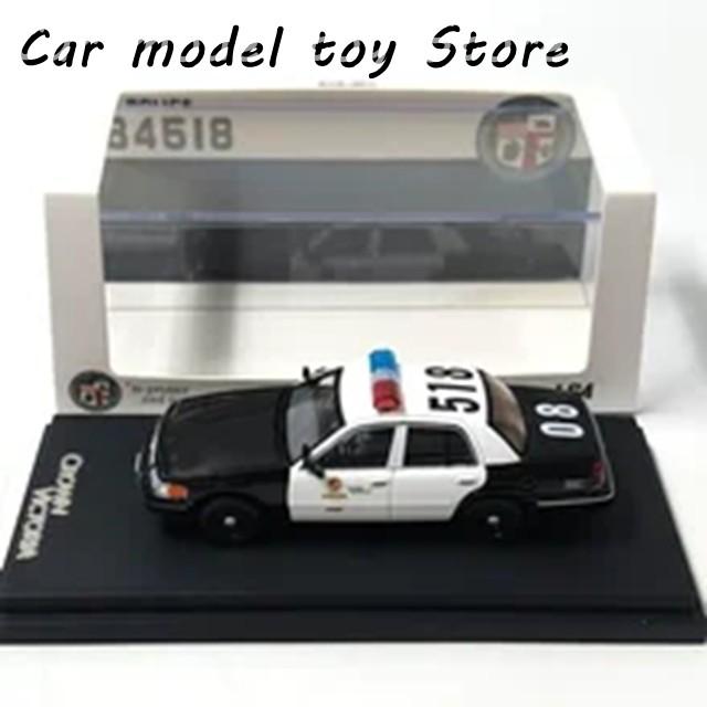 並行輸入品】GOCポリスカー1:64スケールフォードクラウンビクトリア