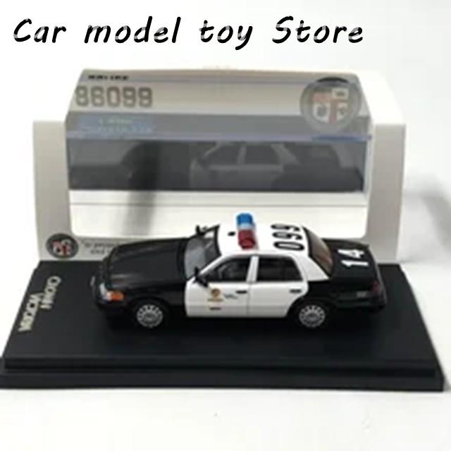並行輸入品】GOCポリスカー1:64スケールフォードクラウンビクトリア