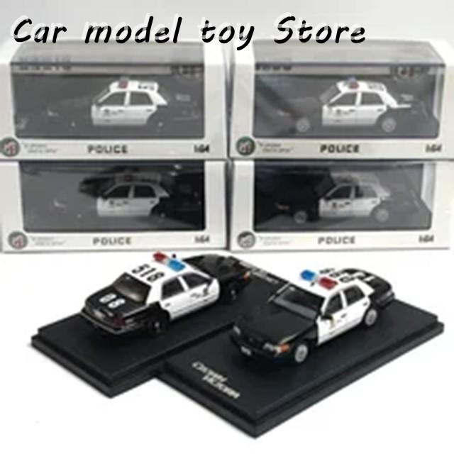 並行輸入品】GOCポリスカー1:64スケールフォードクラウンビクトリア