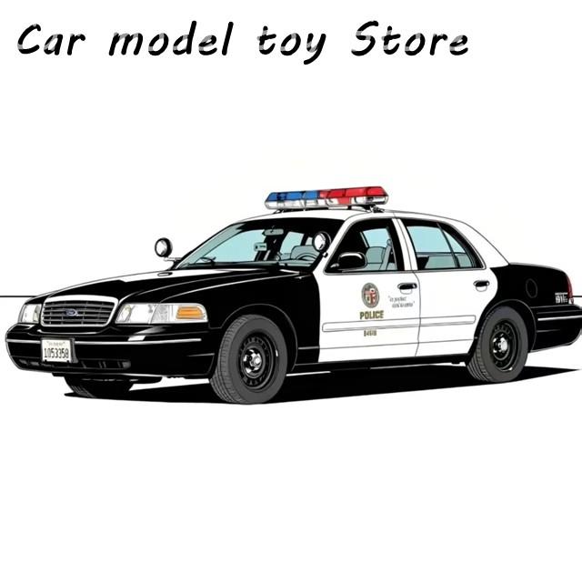 並行輸入品 GOC 1/64 フォード クラウン ビクトリア LAPD ポリスカー