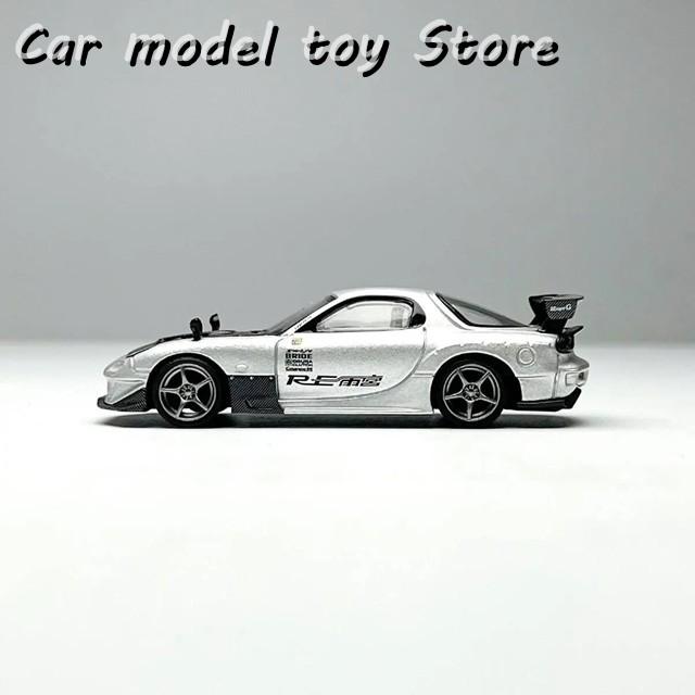 並行輸入品 MINIGT #1106 1:64 シルバーチューニングスタイルカー