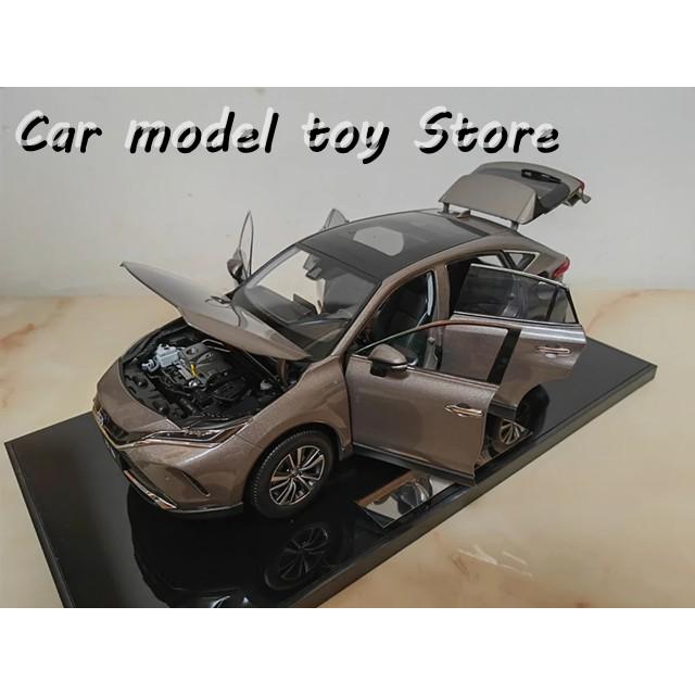 並行輸入品 トヨタランドクルーザーモデルカーモデル1:18ハリアーSUV
