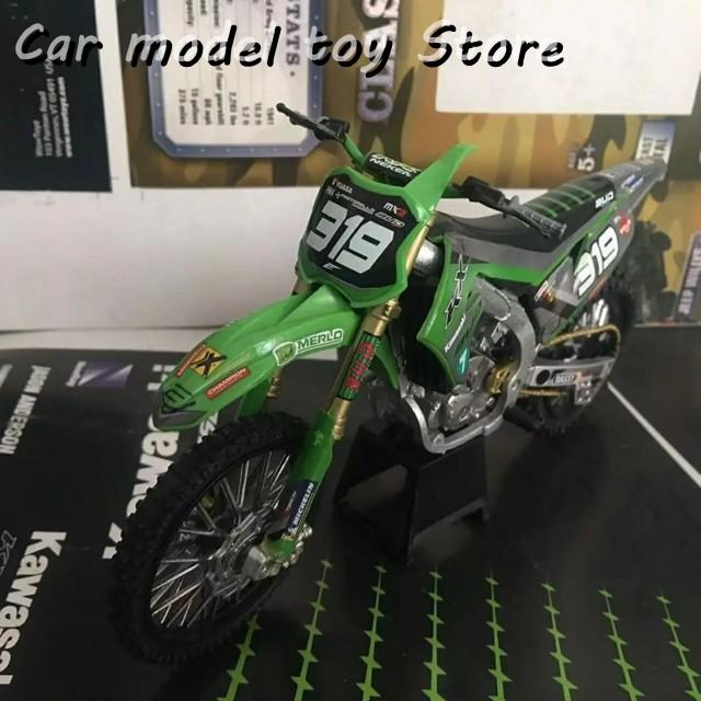 並行輸入品 1:12 カワサキ バイク NO.319 電動レーシングバイク
