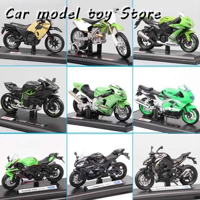 並行輸入品 マイスト 1/18 スケール カワサキ ニンジャ ZX9R ZX12R H2R