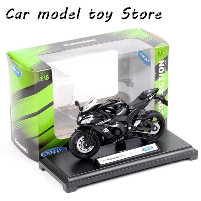 並行輸入品 マイスト 1/18 スケール カワサキ ニンジャ ZX9R ZX12R H2R