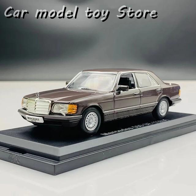 並行輸入品 不良品 ダイキャスト製 1:43スケール ベンツ 500SE W126