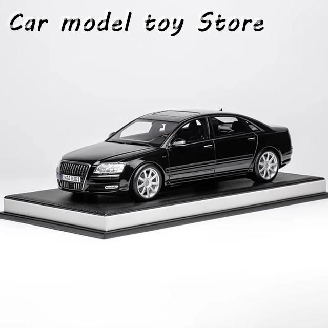 並行輸入品 MOTORHELIX 1/18 A8 W12 2008 レジン封入カーモデル 限定品の画像