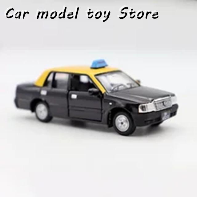 並行輸入品 箱なし小さな1/64クラウンコンフォート香港タクシーモデル
