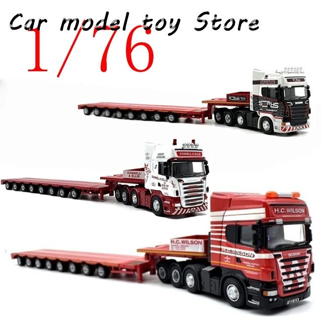 ユニバーサルホビー★美品スカニアR580★1/50トレーラーヘッドミニカー送料込 並行輸入品 OXFORDダイキャスト1/76スケールスカニアモデルカー