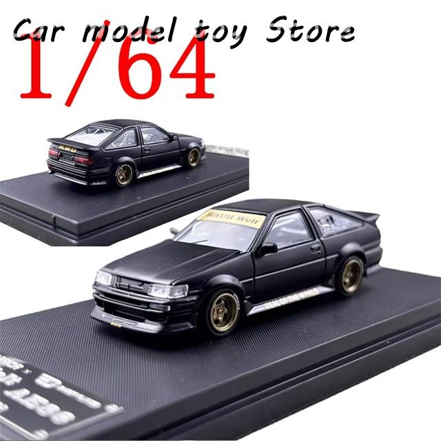 並行輸入品 SWダイキャスト1/64スケール トヨタモデルカー トヨタAE86