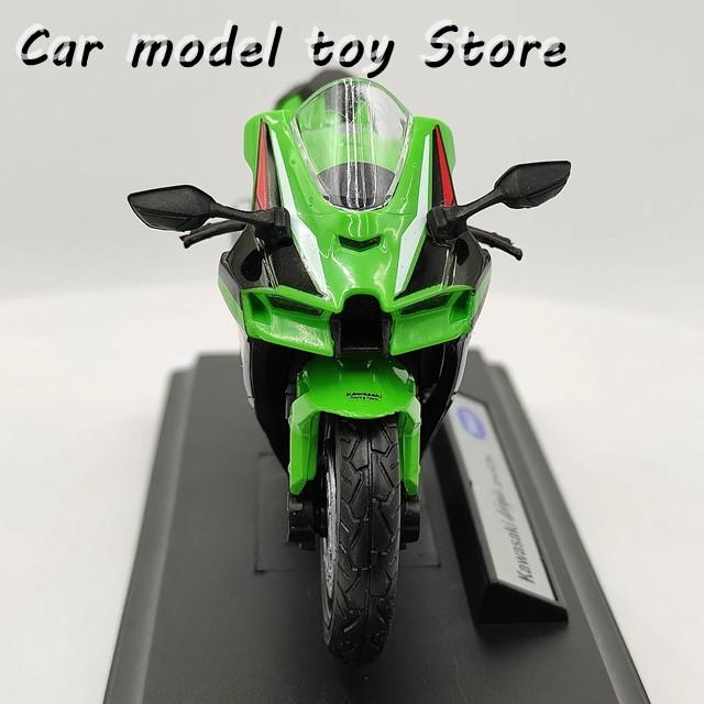 並行輸入品 ダイキャスト WELLY 1/18スケール カワサキ NINJA ZX-10R