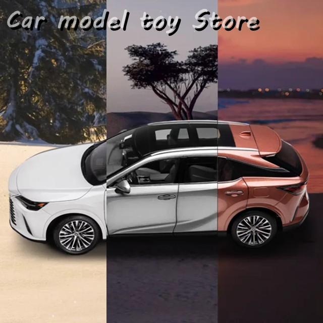 並行輸入品 ダイキャスト1:18スケールLEXUS RX450H+カーモデル