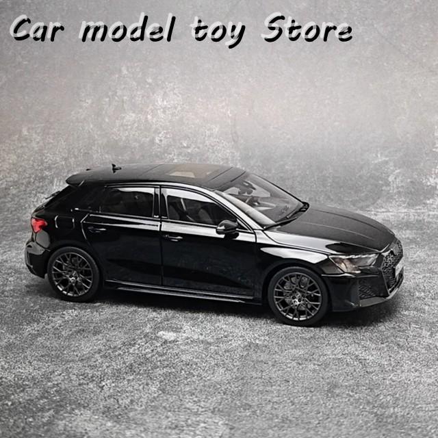 並行輸入品 NOREV ダイキャストモデル 1/18 RS3 2025 ブラック A3 カーモデル 静的ディスプレイ ホリデーギフトコレクションの画像