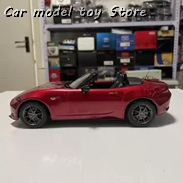 並行輸入品 ダイキャスト製 1:18スケール MAZDA ロードスター MX5 2015 NR-A スタティックカーモデルの画像