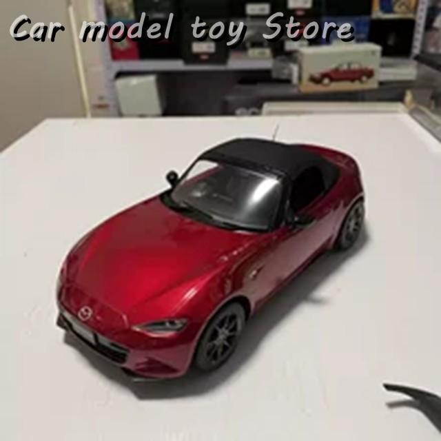 並行輸入品 ダイキャスト製 1:18スケール MAZDA ロードスター MX5 2015 NR-A スタティックカーモデルの画像