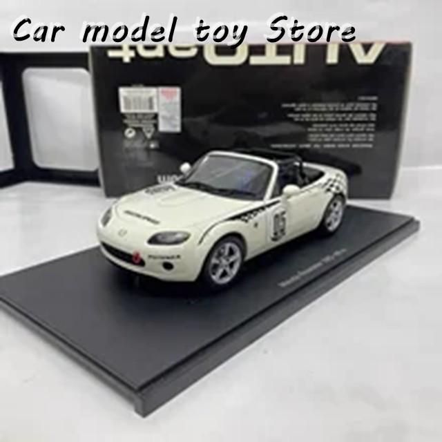 並行輸入品 ダイキャスト製 1:18スケール マツダ ロードスター NR-A シミュレーションスタティックカーモデルの画像