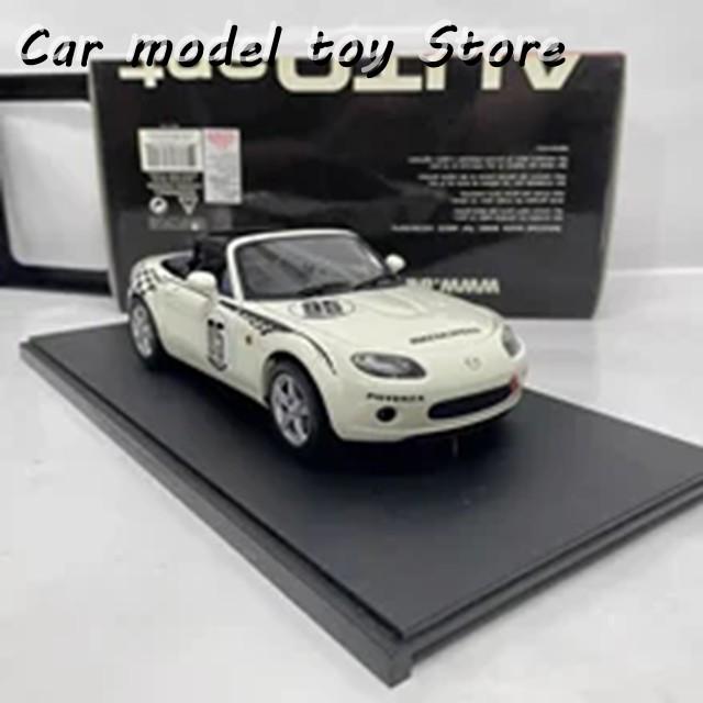 並行輸入品 ダイキャスト製 1:18スケール マツダ ロードスター NR-A シミュレーションスタティックカーモデルの画像