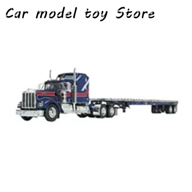 並行輸入品 ダイキャスト製 1:64スケール ケンワース W900A AE トラックトレーラー シミュレーションカーモデルの画像