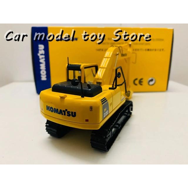 並行輸入品 コマツ PC220 ショベルカー メタルトラック 1/50スケール