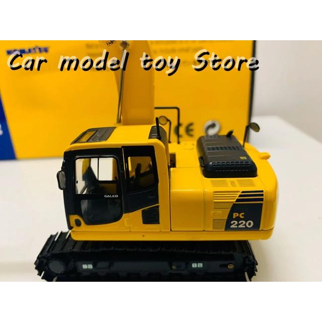 並行輸入品 コマツ PC220 ショベルカー メタルトラック 1/50スケール