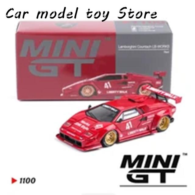 並行輸入品 MINIGT 1:64 SCALE COUNTACH LB SUPERCAR #1100 SIMULATED