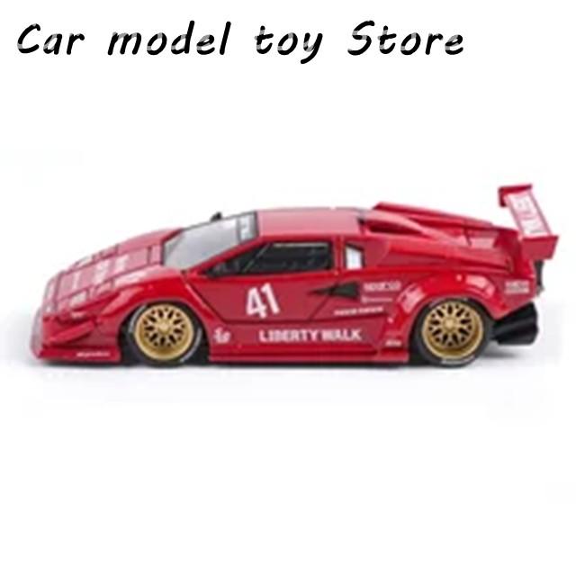 並行輸入品 MINIGT 1:64 SCALE COUNTACH LB SUPERCAR #1100 SIMULATED