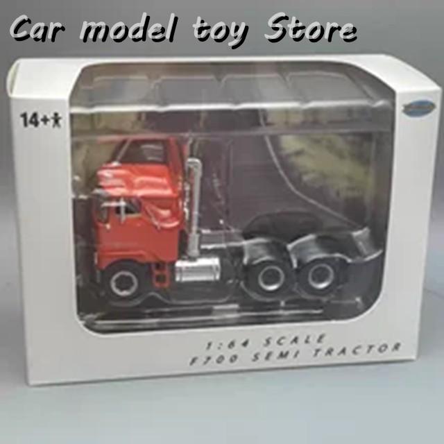 並行輸入品 ダイキャスト 1/64スケール F700 トレーラーヘッド カー