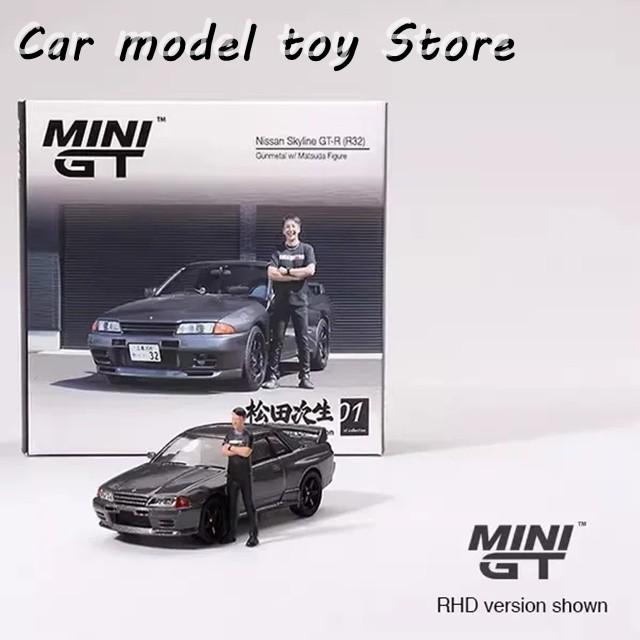 並行輸入品 MINIGT TSM 1:64 869スーベニア スカイライン R32 ダイ