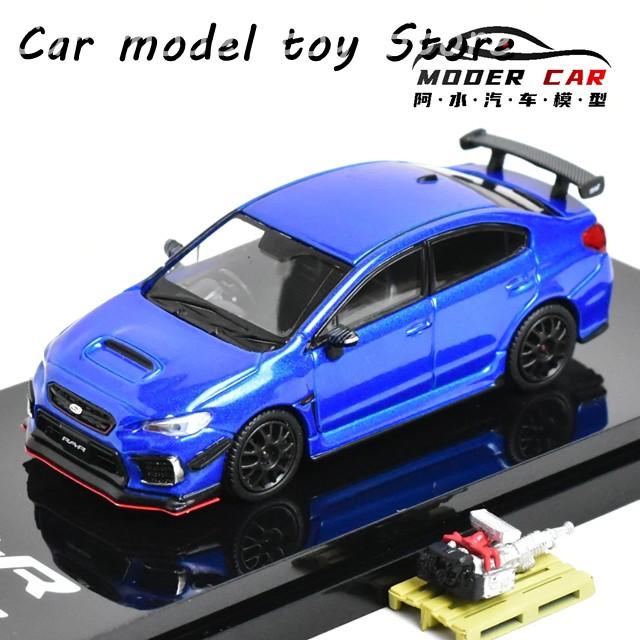 Hobby Japan 1/64 WRX STI VAB カスタム　改 並行輸入品 ホビージャパン HJ 1:64 WRX STI RA-R ダイキャストモデル